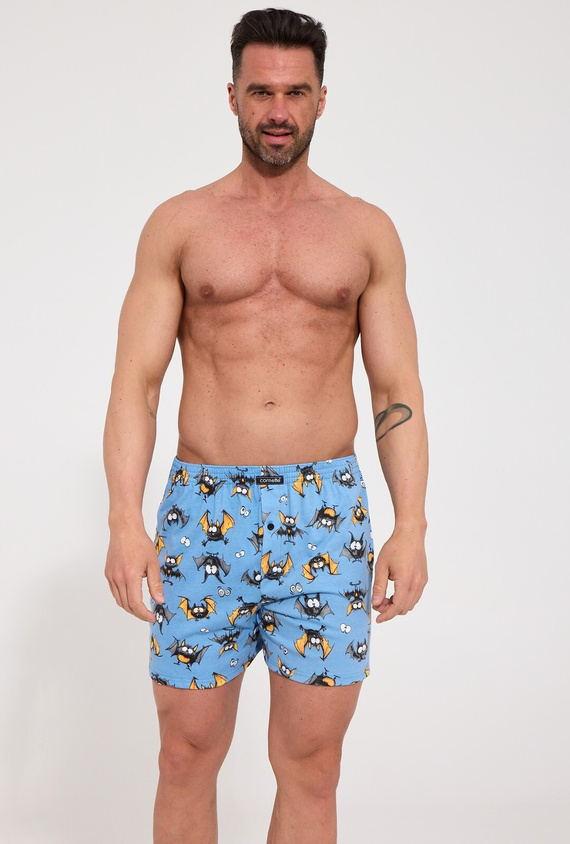 Boxer Uomo Cornette Classic 001/193 Bats Jeans 100% Cotone Vestibilità Comoda Descrizione breve