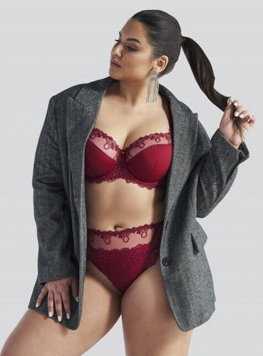 1030 Reggiseno semi-imbottito Ava rubino