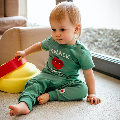 Pantaloni bambino Eevi Snack Time cotone elastico comodi