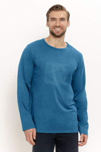 Pigiama Uomo Taro 3672 Rafael 100% Cotone Manica Lunga e Pantaloni