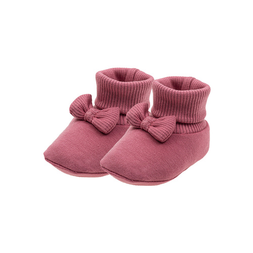 216267 Scarpe da ginnastica Lala Nicol - scarpe da bambino rosa con fiocco, taglia 56-68