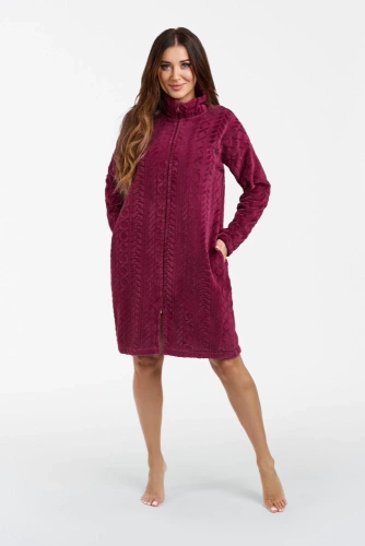 Rena Accappatoio da donna Italian Fashion - maroon