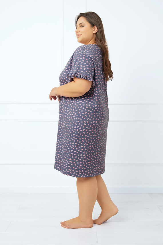 Camicia da donna Lotte a maniche corte Moda italiana - stampa