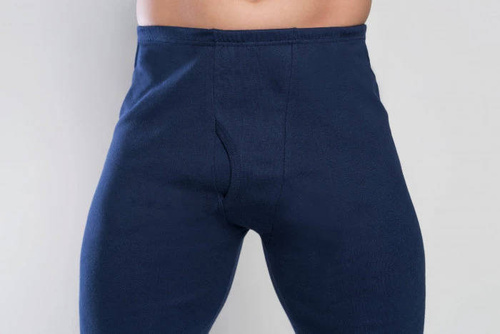 Jan Pantaloni uomo moda italiana blu navy