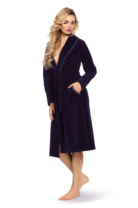 389 / 390 Lydie Vestaglia da donna Forex - blu navy