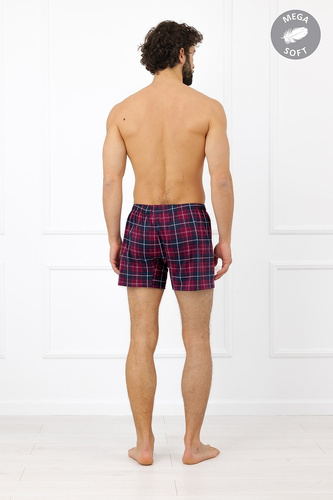 Italian Fashion Brajan boxer da uomo in cotone Mega Soft a quadri