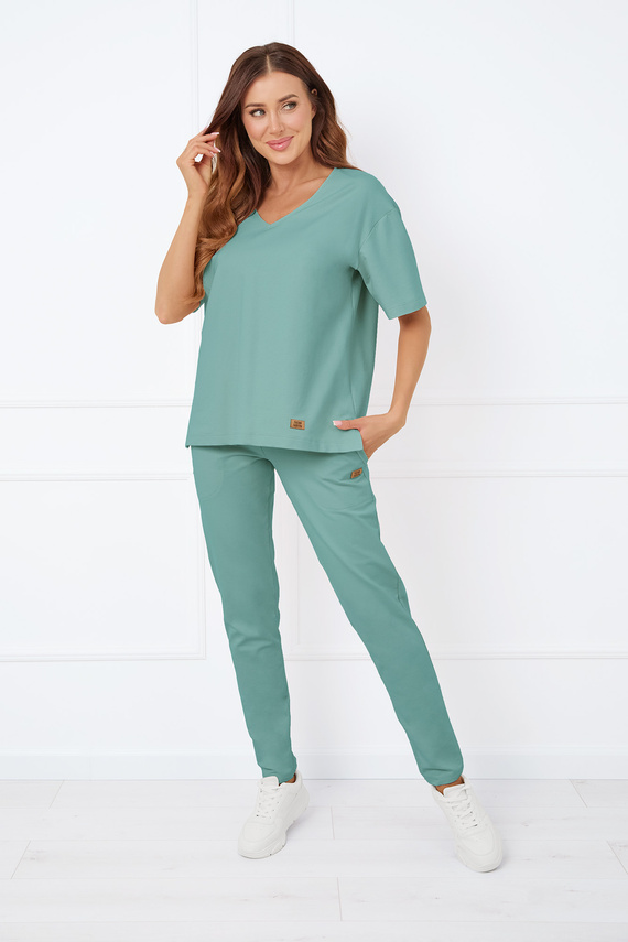 Caro Camicetta a maniche corte Moda italiana - salvia