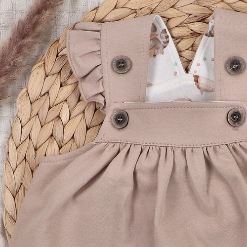 ABN-5593 Abito da circo per bambini di Nini - 100% cotone biologico, morbido ed ecologico