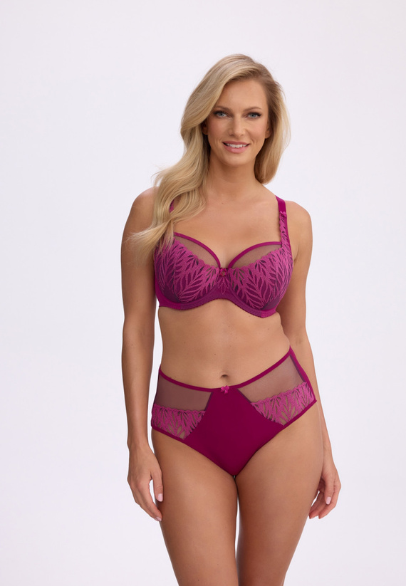 Slip da donna Mariana GFP 1384 Gaia Chianti a vita alta ricamati