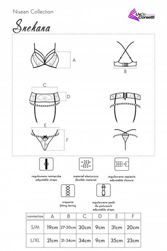 Snehana LC 90443 Donna set LivCo Corsetti Moda