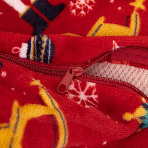 Merry Cozy Christmas orsacchiotto rosso biancheria da letto Spod Igły i Nitki- 210gsm peluche microfibra