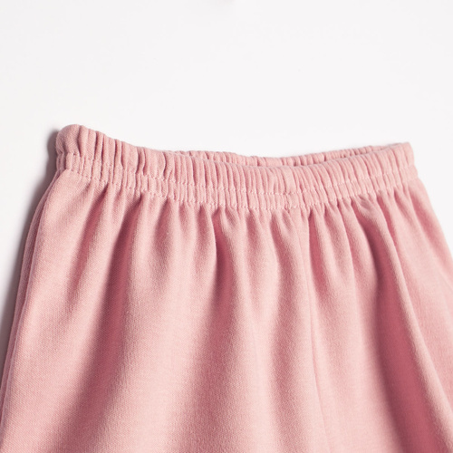 220037 Completo per bambina: maglietta + pantaloncini Nicol, cotone, set estivo