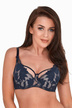 Reggiseno semi-imbottito blu navy