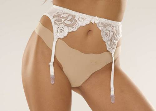 136 Reggicalze Forex - ecru