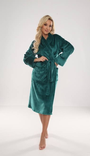 628 Accappatoio da donna Abigail Long Forex - verde