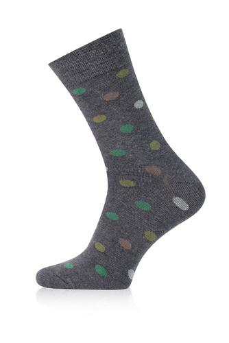 M21 Calze lunghe da uomo Moda Italiana - c.melange/verde