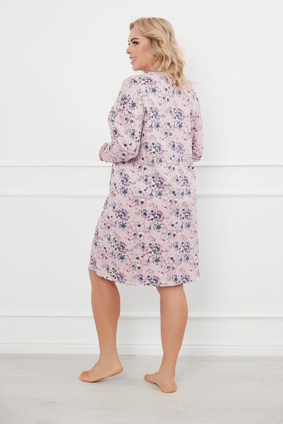 Camicia da notte Toliana, manica lunga Moda italiana