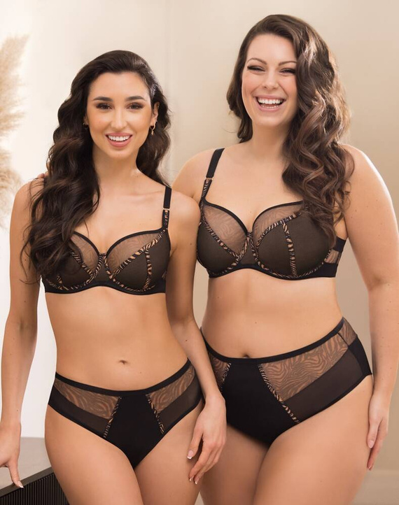 K 879 Gisel Reggiseno morbido Gorsenia nero