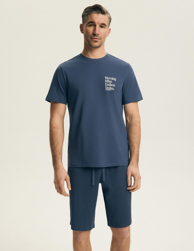 Henderson 44605 Play pigiama uomo cotone manica corta shorts comfort