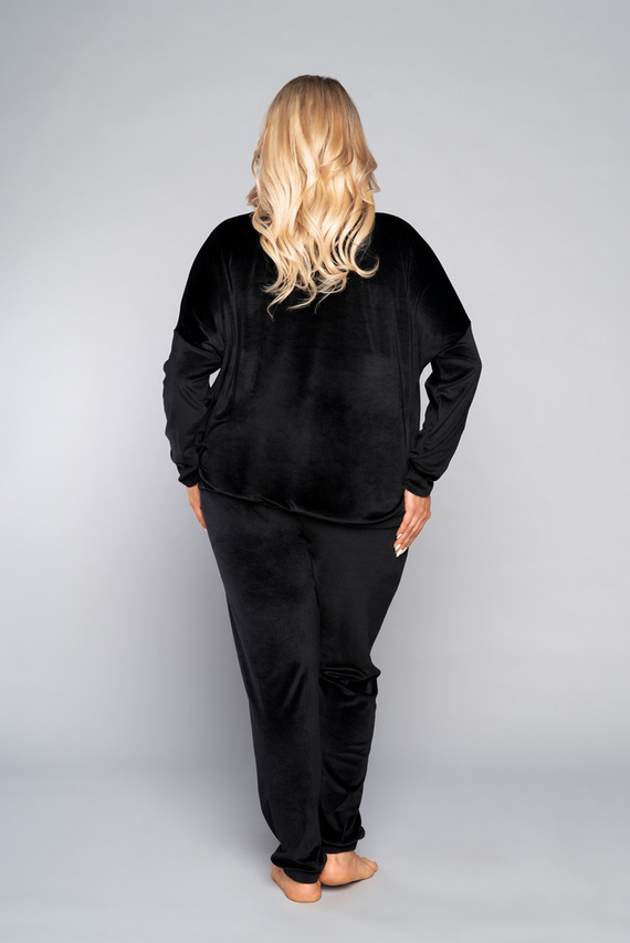 Set lungo da donna Juga. manica, lunghezza. pantaloni cammello della moda italiana