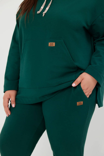 Lagos Pantalone da donna Moda italiana - c. verde