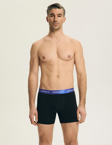 Bench Henderson 44540 nero-grafite – boxer da uomo 3 pezzi 93% cotone