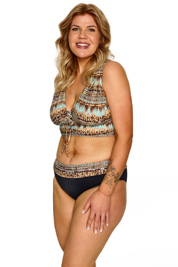 Top da bagno Lupoline Nicole Soft fantasia modellante senza ferretto