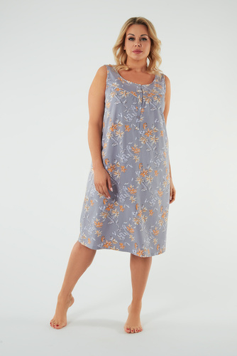 Camicia da notte a fascia larga Nidri Moda italiana - stampa