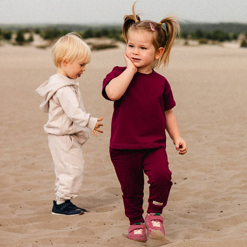 T-shirt bambino oversize Eevi Simply Comfy 100% cotone