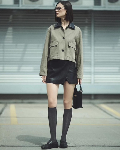 Gambaletto Gabriella Visa 608 - nero, 40 den, orlo non pressato