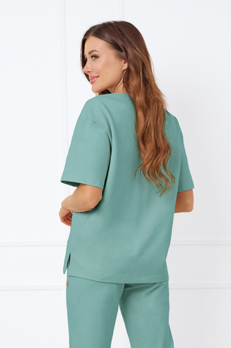 Caro Camicetta a maniche corte Moda italiana - salvia