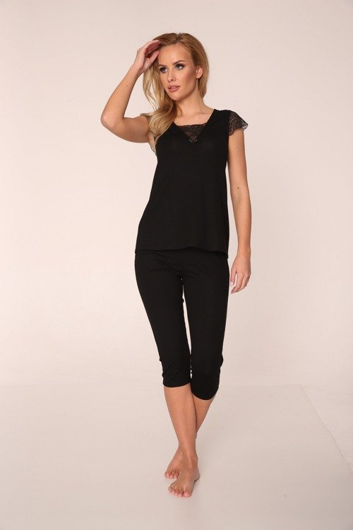 341 Pigiama da donna Fanny Forex - nero