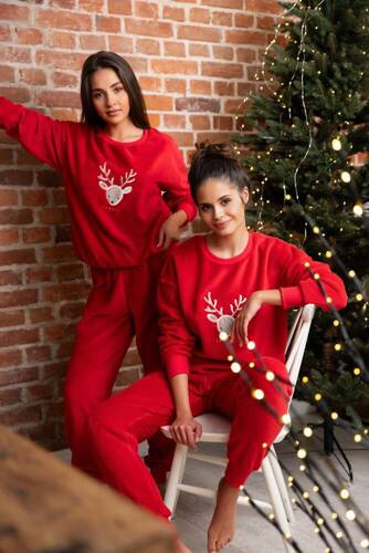 Sensis Harriet Pigiama da donna - rosso