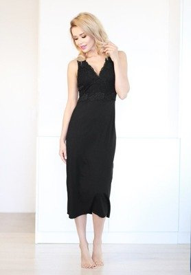 Camicia da notte Panay Halka Kalimo - nero