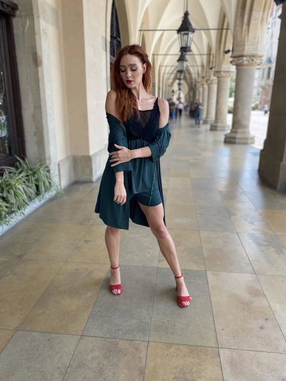 612 Artemise Pigiama da donna Forex - verde