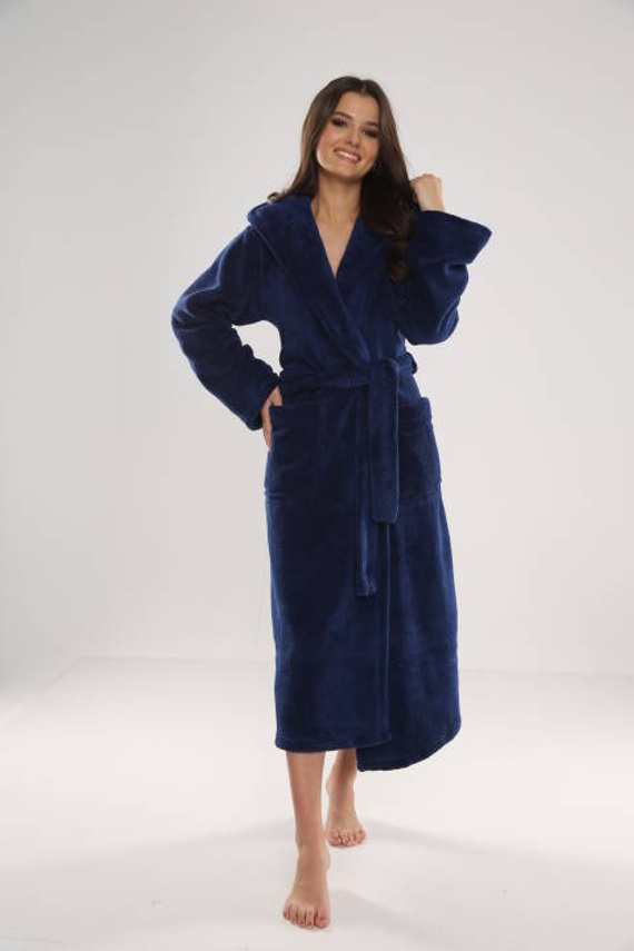 807 Luna II Vestaglia lunga da donna Forex - Blu navy