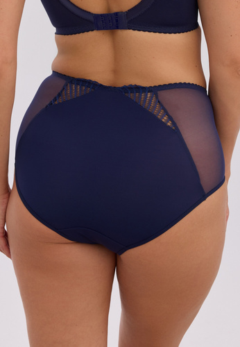 GFP 1365 Brigitta Gaia Slip Donna in Pizzo Blu Navy Comfort