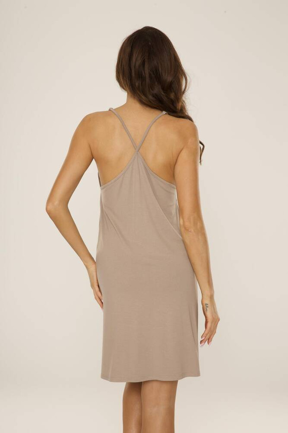 765 Camicia da notte Carmel De Lafense - moka chiaro