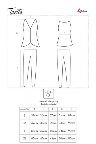 Tavita LC 90042 Pigiama donna LivCo Corsetti Moda