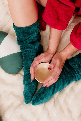 553/554 Calzini Wellsoft Smooth De Lafense - verde