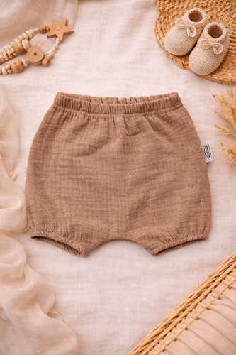 Baby blossoms Just Muslin 40235L Makoma latte- mussola 100% cotone, con elastico