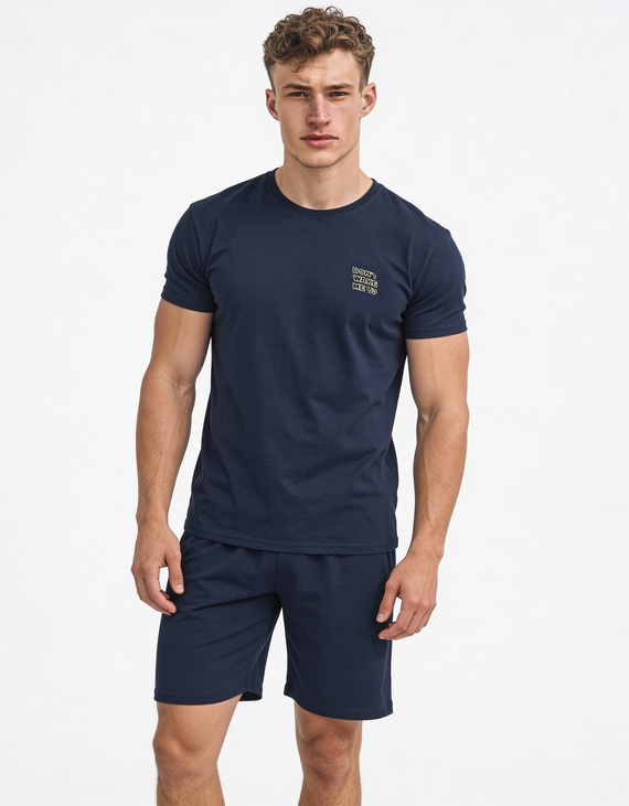 Cornette F&Y 940/57 Don't Wake Me Up– pigiama ragazzo in cotone 100% con maglia a manica corta