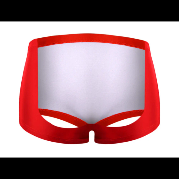 Sesto Senso DS01 Costumi da bagno donna pantaloncini sportivi ad asciugatura rapida rosso