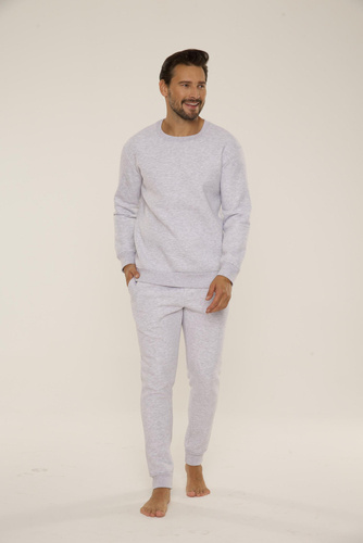 813 Indigo Tuta da uomo De Lafense - melange chiaro