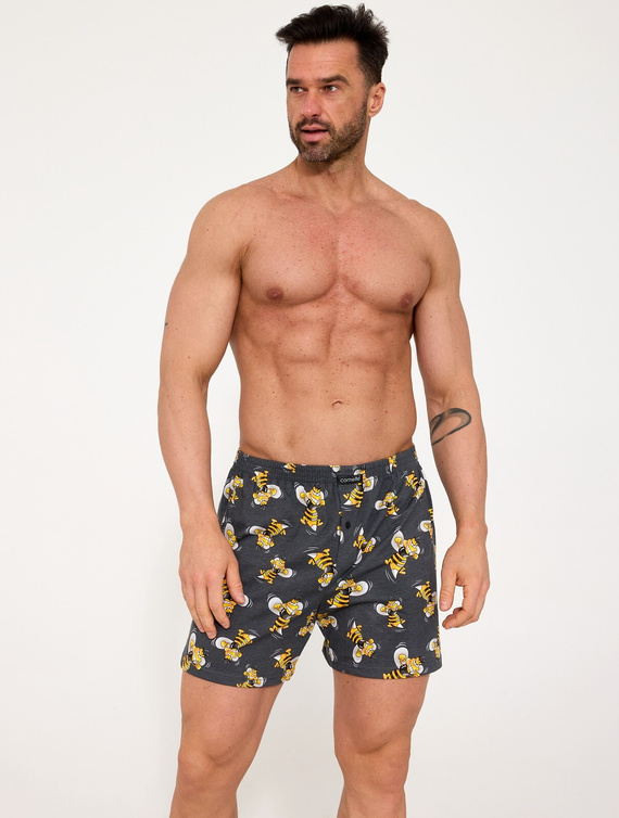 001/187 011/187 Boxer Cornette Classic da uomo - 100% cotone, vestibilità ampia, apertura con bottoni, comfort quotidiano