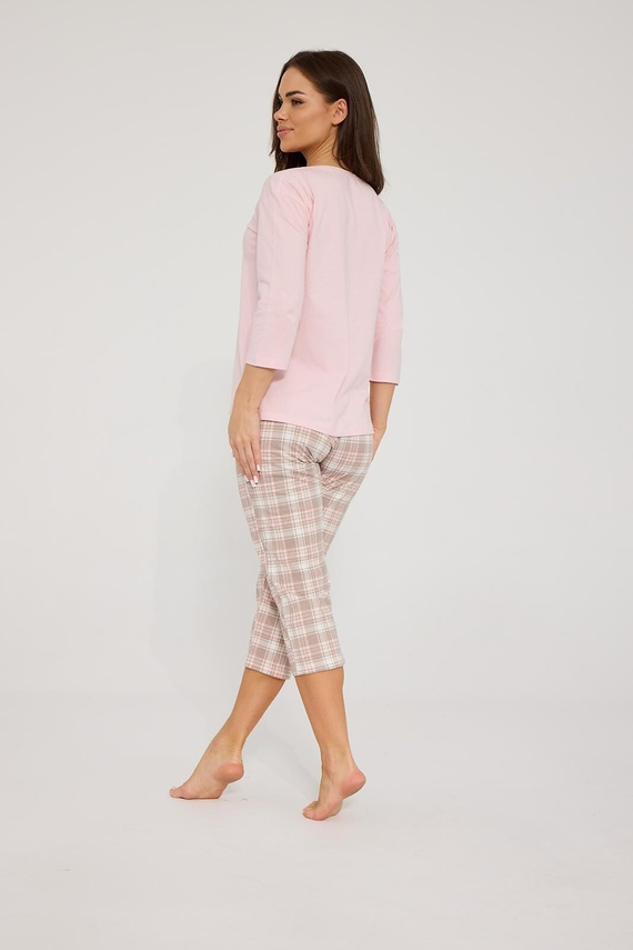 Pigiama donna Cornette Bridget 1109/510 verde 100% cotone lunga