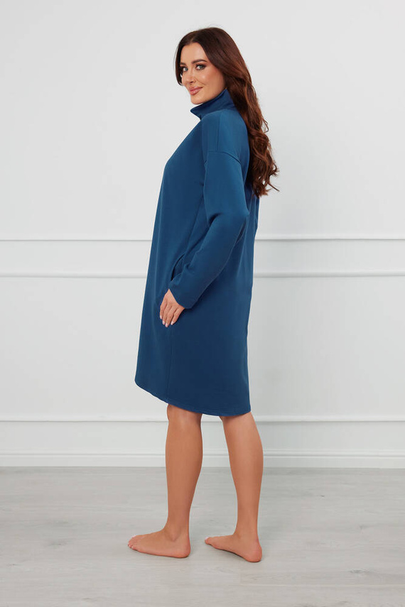 Grafi Vestaglia da donna con zip Moda italiana - denim