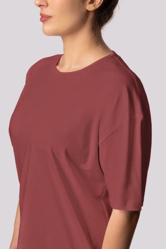 Bliss pigiama donna a manica corta Mona cherry