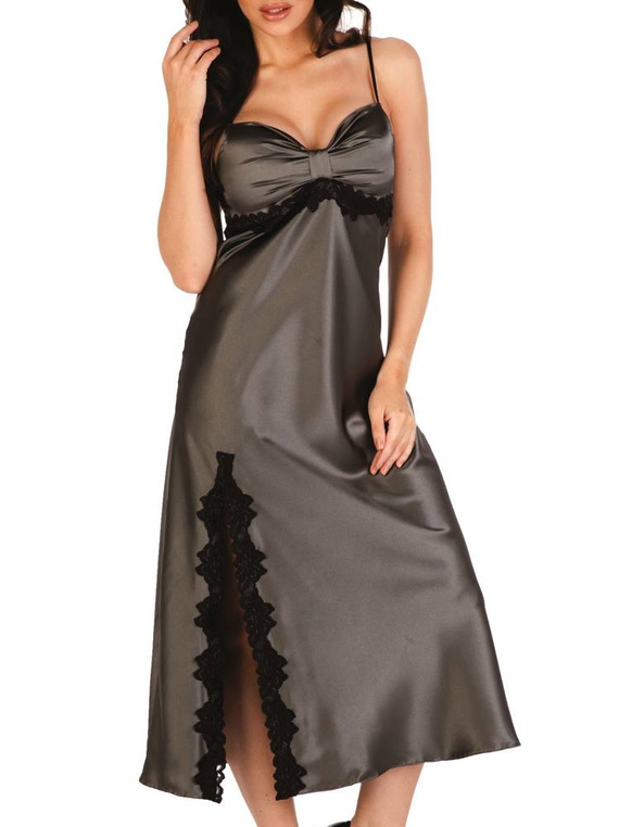 926 Kleoree Camicia da notte lunga De Lafense - grigio