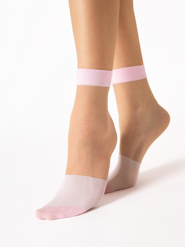 Calzini donna Fiore G1199 Dua 20 den sottili fantasia comfort
